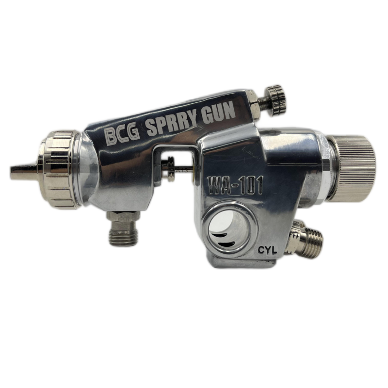 Pistolet de pulvérisateur d'air de puissance automatique 1.2/1.5/2/2.5 mm Buse haute efficacité HVLP Industriel HVLP Atomise Tool de peinture pneumatique