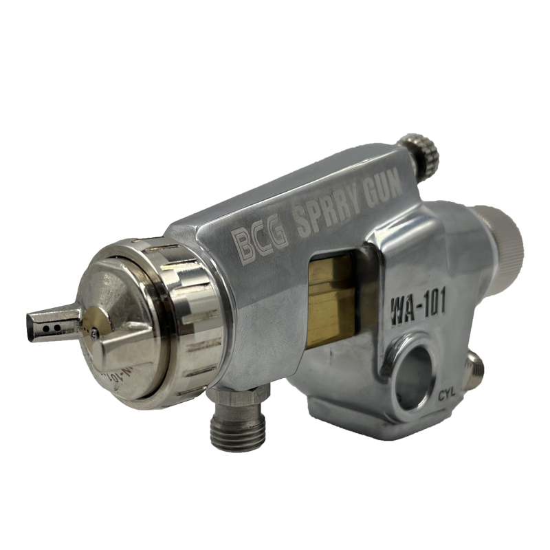 Pistolet de pulvérisateur d'air de puissance automatique 1.2/1.5/2/2.5 mm Buse haute efficacité HVLP Industriel HVLP Atomise Tool de peinture pneumatique