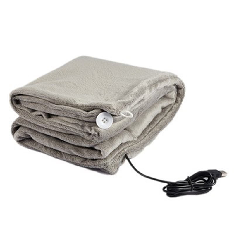 Couverture de jet chauffant lavable, couverture électrique en peluche douce pour usage domestique et voyage