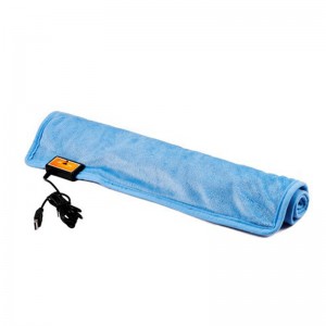 Couverture de jet chauffant de voyage, couverture électrique lavable douce pour la saison d\'hiver