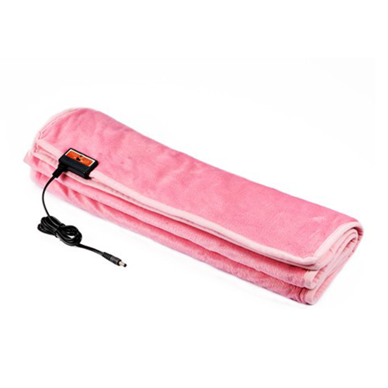 Couverture de jet chauffant de voyage, couverture électrique lavable douce pour la saison d'hiver