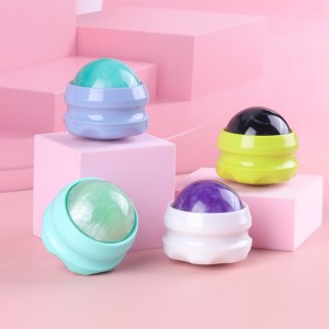 Boule à rouleaux de massage, thérapie glacée Masseur de soulagement des muscles serrés et douloureux, atténuant la tension musculaire et le soulagement de la douleur approprié pour le cou, le dos, les épaules, les bras, les jambes...