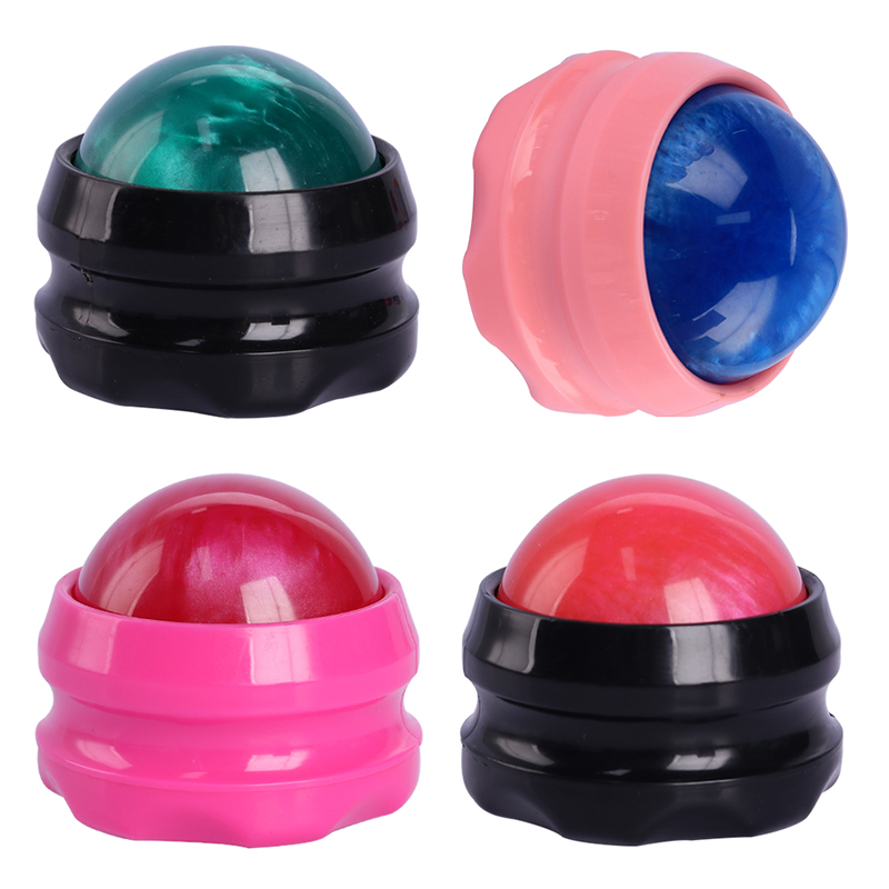 Boule à rouleaux de massage, thérapie glacée Masseur de soulagement des muscles serrés et douloureux, atténuant la tension musculaire et le soulagement de la douleur approprié pour le cou, le dos, les épaules, les bras, les jambes, les cuisses