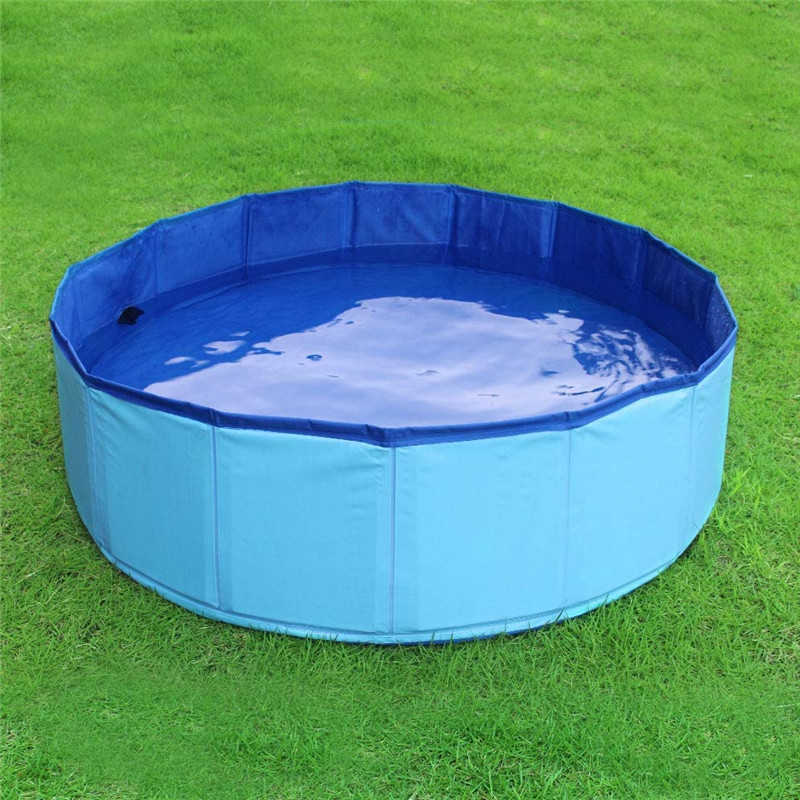 Baignoire pour animaux de compagnie portable durable, piscine de baignade à chiens pliables pliables