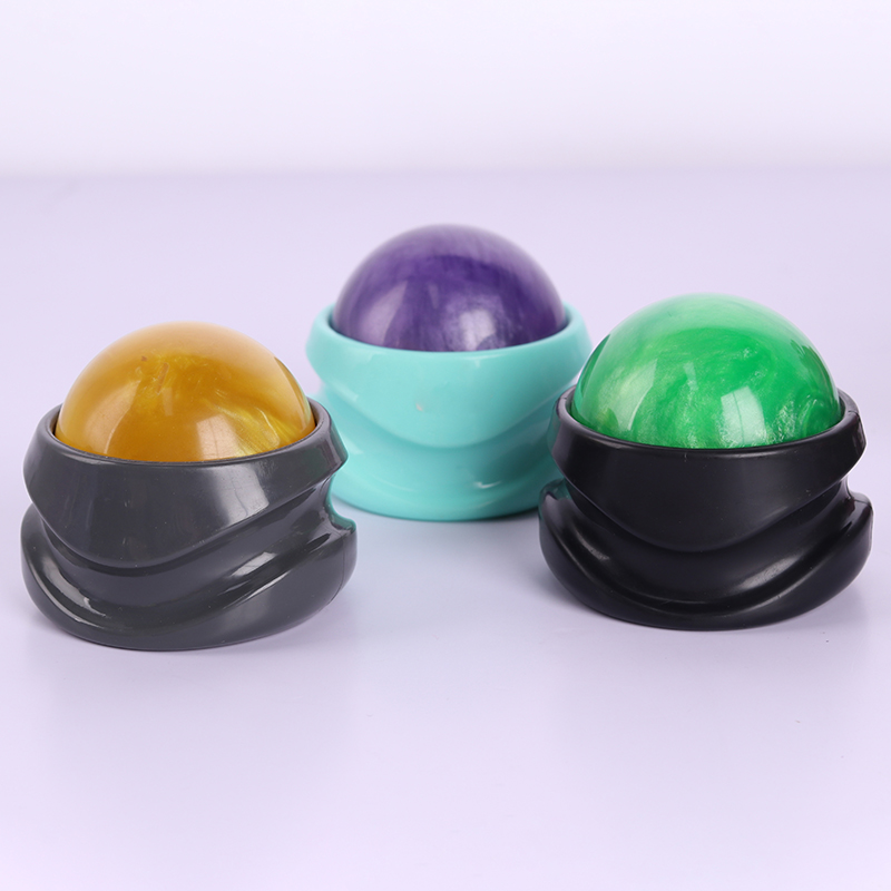 Résine Massage Roller Balle Massager Body Therapy Pied Hip Relaxeur Stress Libération, Ballon de libération de stress, Ballon de massage