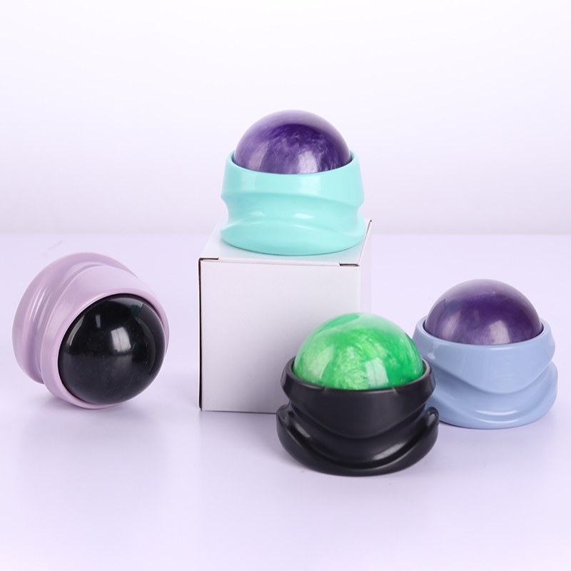 Résine Massage Roller Balle Massager Body Therapy Pied Hip Relaxeur Stress Libération, Ballon de libération de stress, Ballon de massage