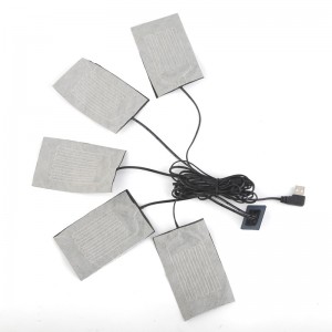 Fabricant de haute qualité 5V 7.4V Fibre de carbone électrique pour veste de vêtements