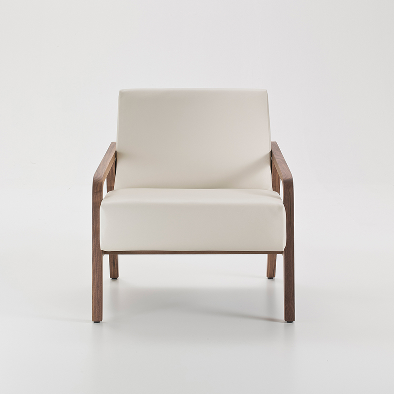 Mobilier moderne Design Salon Sofa Siège Canapé Bentoad Cuir Chaise longue Salon avec ottoman