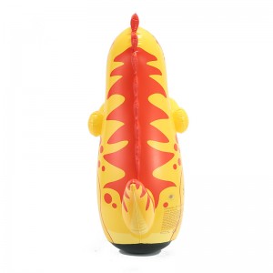 Nouveau jouet de dinosaure gonflable en PVC, décoration gonflable pour le jeu