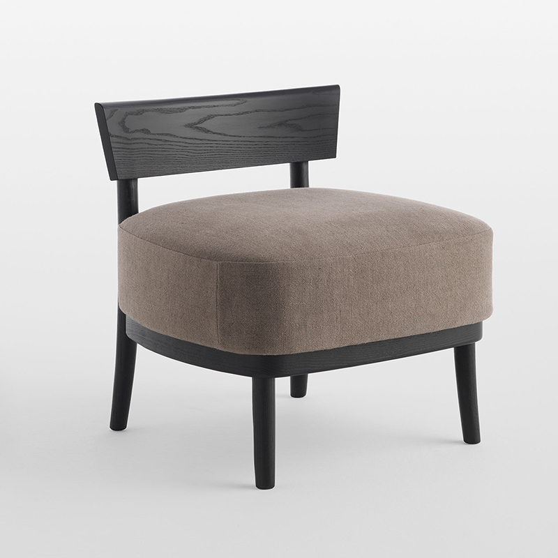 Meubles de design modernes Ensemble de salon de maison rembourré Chaise de canapé unique en bois Accent Chaise de canapé unique