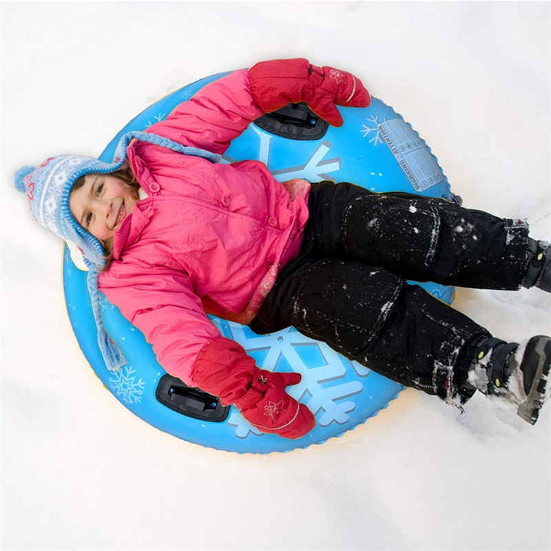 Toys en plein air gonflables hivernal, tube àneige gonflable de PVC résistant à froid épaissière