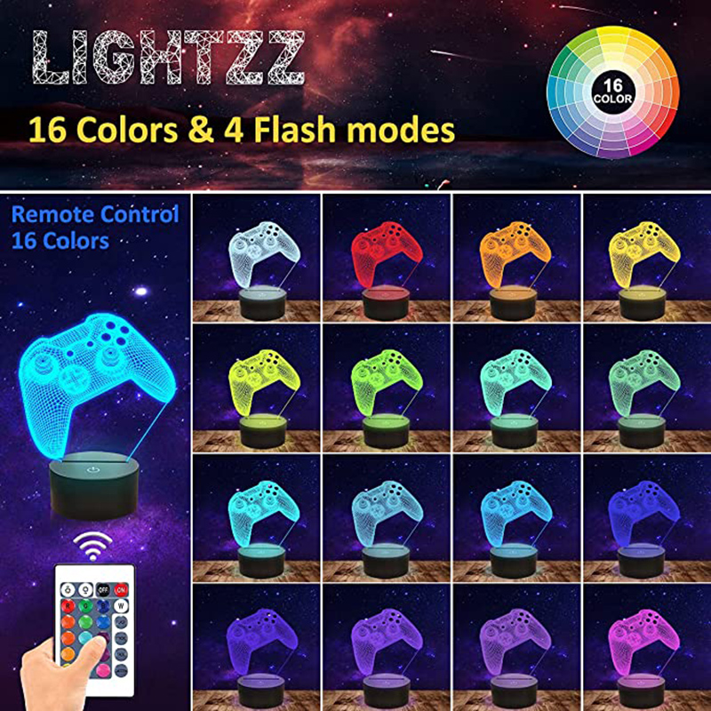 Acrylique 3D Night Light