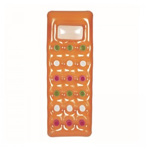 Air Canapé PVC Chaise Lounge Pays Matériel de baignade Flottant Matelas d\'extérieur à 18 trous