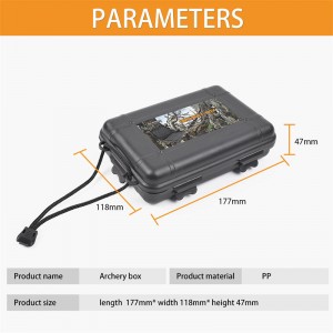 Elongarrow 470071 Boîte à dos de tir à l\'arc