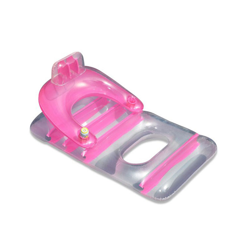 Canapé d'eau gonflable arrière, piscine de lit flottant transparent, accessoires de tir loisirs inclinable gonflable pour la fête