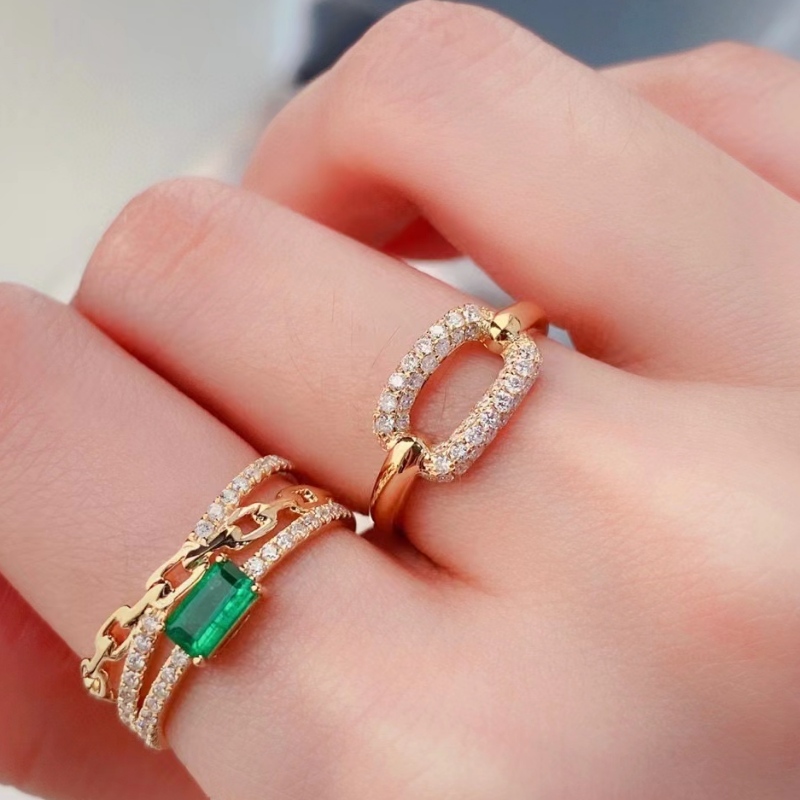 Bague en or massif de 10k 14k 18 carats à bijoux quotidien sonnerie de mariage de style pour femmes