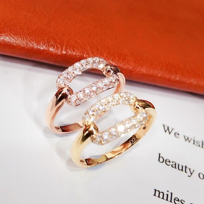 Bague en or massif de 10k 14k 18 carats à bijoux quotidien sonnerie de mariage de style pour femmes