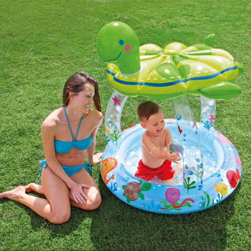 Tortue de mer gonflable Turtle Piscine pour bébé