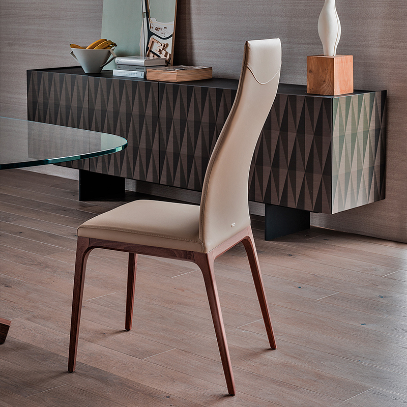 maison de meubles à manger chaises de salle à manger en cuir moderne