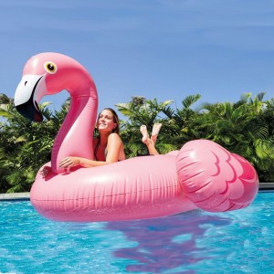 Vente directe d\'usine Flamingo, pvc gonflable en PVC, jeu de jouets d\'eau