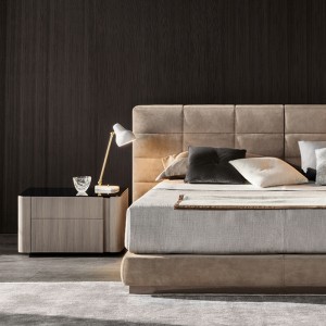 Orné de haute qualité Italien Hotel Chambre Mobilier Du titrage denuit Velvet Luxury Modern Luxury Table Tableaux denuit