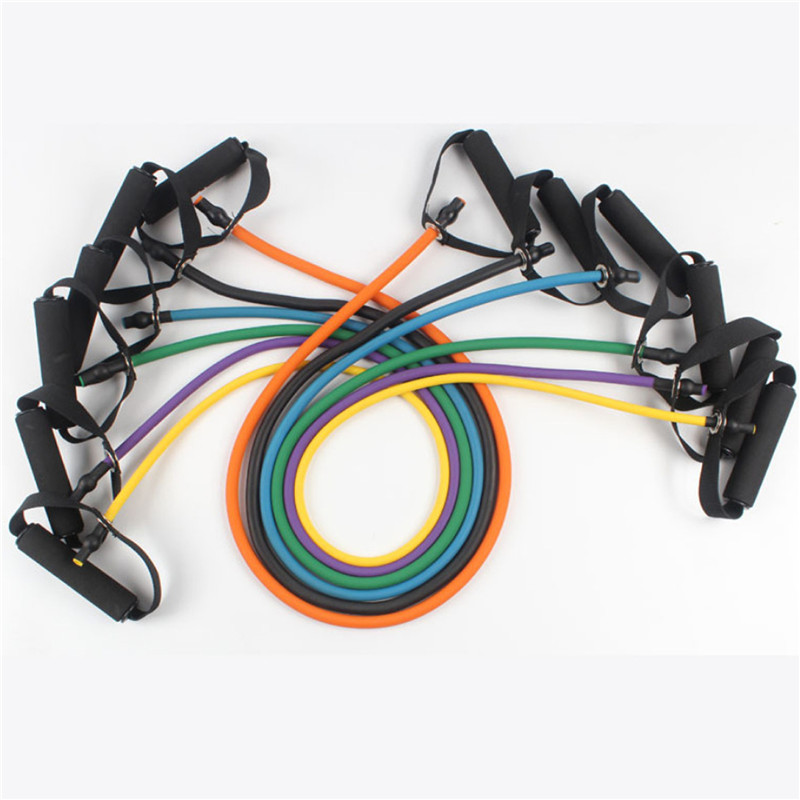 Bande de résistance Yoga Exercice Elastic Band Fitness Pull Corde Pilates Pilates Extension Tubes pour le gymnase