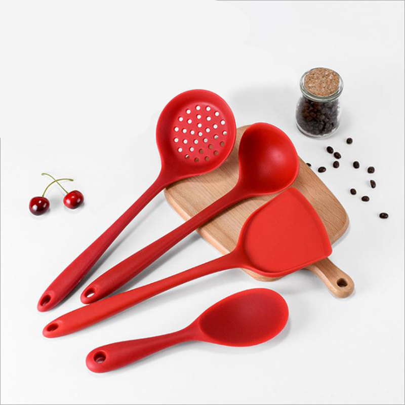 Prix ​​d'usine 4 pièces outils de cuisine accessoires de cuisine ustensiles de cuisine en silicone