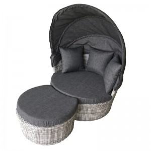 Alum&Ensemble de lit de soleil en osier 83288c