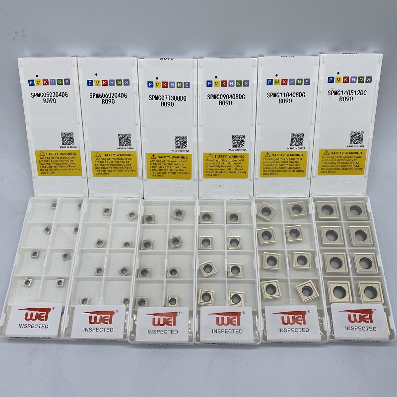 SPMG INSERT MACHING ACIER, acier inoxydable, fonte, alliage d'aluminium, laiton