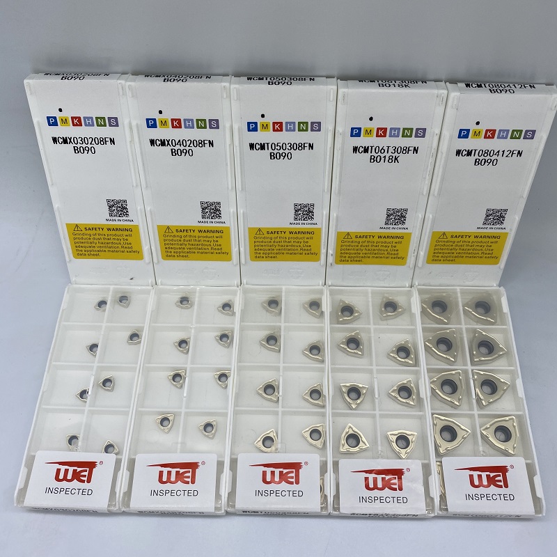 WCMT INSERT MACHING ACIER, acier inoxydable, fonte, alliage d'aluminium, laiton