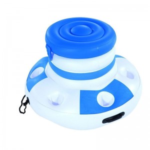 Piscine de seau à glace gonflable flotte des adultes en plastique glaçons boivent le porte-refroidisseur accessoires denatation