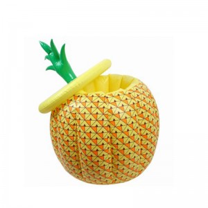 Refroidisseur de bouteille d\'ananas gonflable de la fête de la piscine