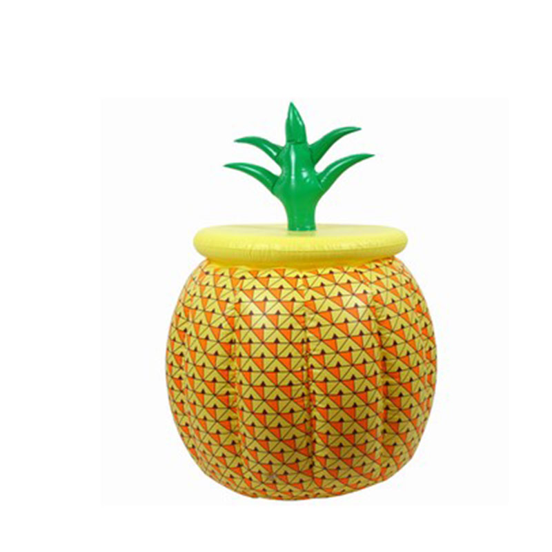 Refroidisseur de bouteille d'ananas gonflable de la fête de la piscine