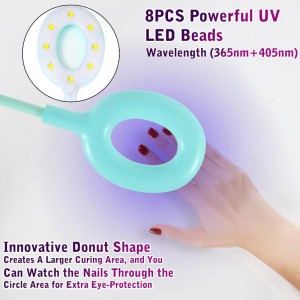 M&r 102 lampe à ongles LED sans fil \\\\ lampe fluorescente N16W