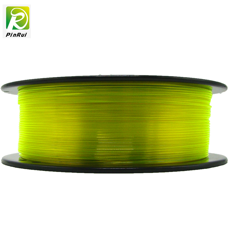 Imprimante 3D PINRUI 1,75 mmPEPG Filament Couleur jaune pour imprimante 3D