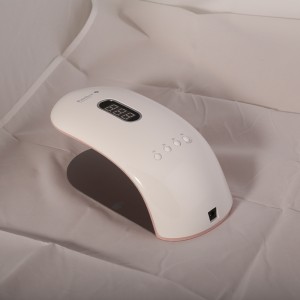 La femme peut tenir la moitié de la lampe de thérapie Light Therapy Rainbow 2