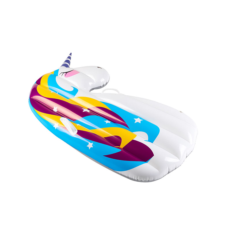 PVC Flocute sur mesure de la piscine de la piscine à licorne gonflable sur mesure PVC