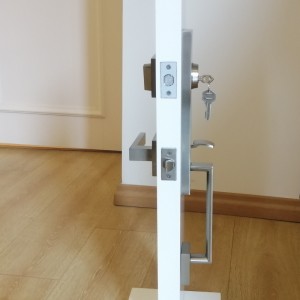 8006 Sécurité de haute qualité et jeu de poignée d\'entrée de porte d\'entrée de la porte d\'entrée moderne