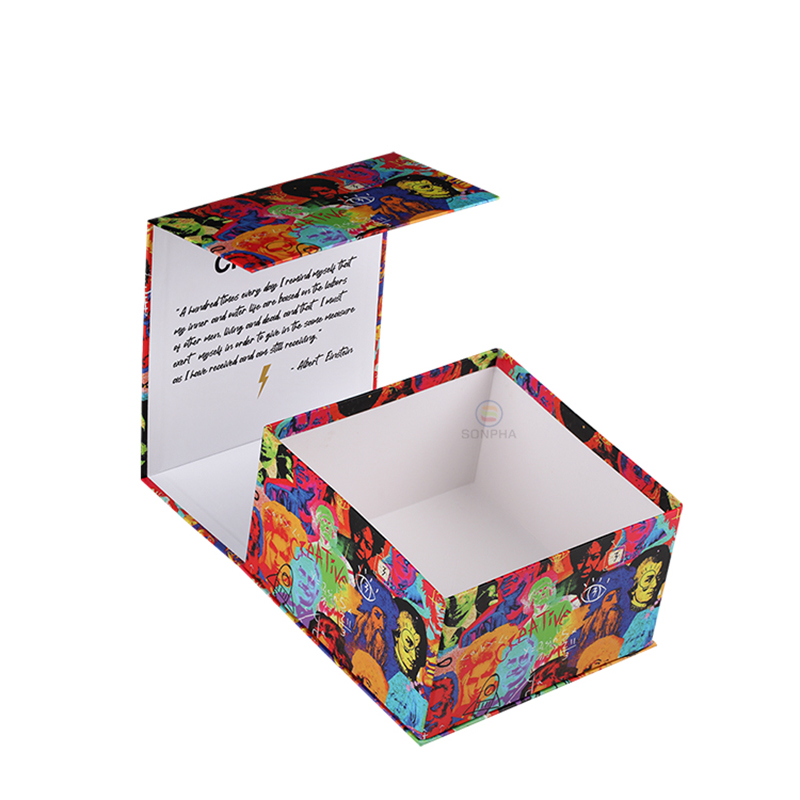 Boîte d'emballage de savon en papier recyclé
