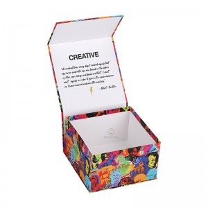 Boîte d\'emballage de savon en papier recyclé