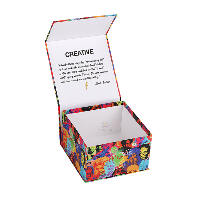 Boîte d'emballage de savon en papier recyclé