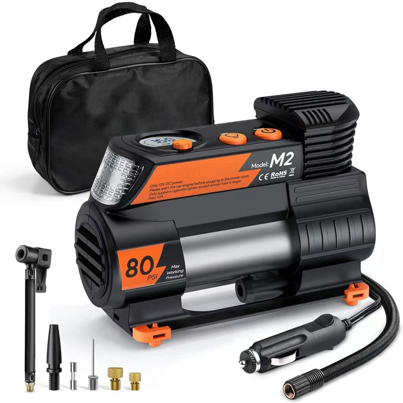 Pompe d'inflation des pneus portable (M2)