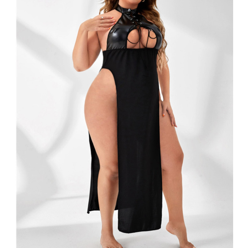 Robe denuit coupée sexy