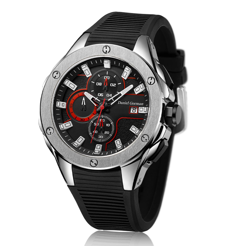 Daniel Gormantop Brand Luxury Sport Watch Men Militar Watchs Blue Rubber Strap Automatic C Watches RM2205