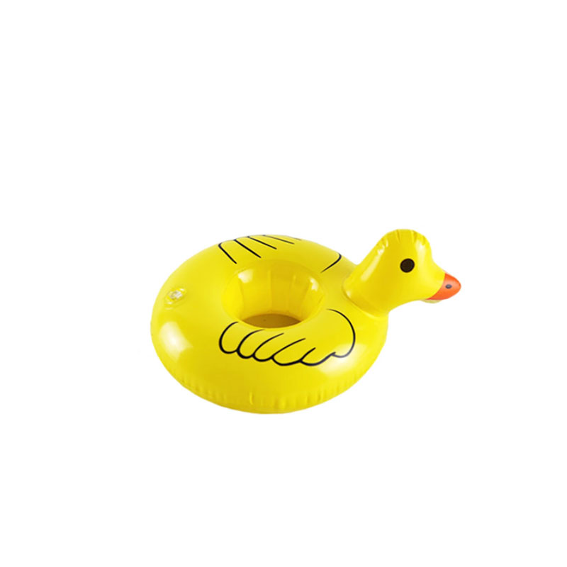 Mini de boisson canard jaune gonflable Charges de piscine de canard gonflable, Pool Pool Party Party Float de boisson gonflable