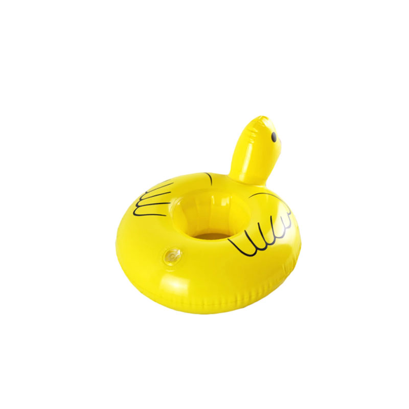 Mini de boisson canard jaune gonflable Charges de piscine de canard gonflable, Pool Pool Party Party Float de boisson gonflable