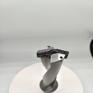 9,8 ~ 114 mm bit rapide insert HSS à lame spirale fixe latéral + insert en alliage dur d\'étain + étain