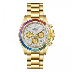 Watch de luxe Quartz en acier inoxydable Watchdg9003