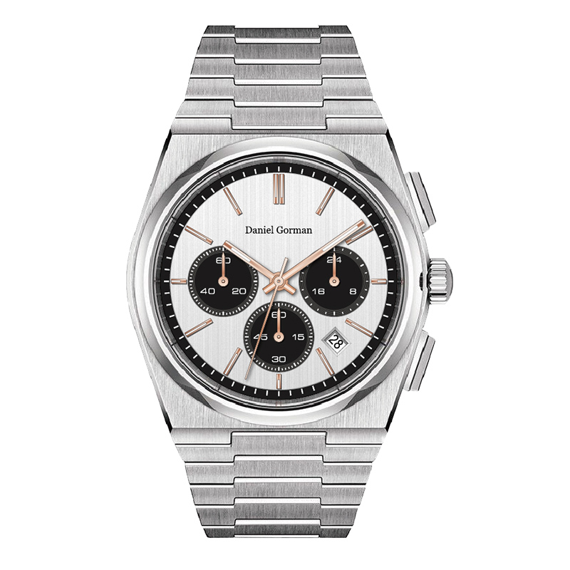 Montre des hommes en acier inoxydable en acier inoxydable Quartz Watch DG9004