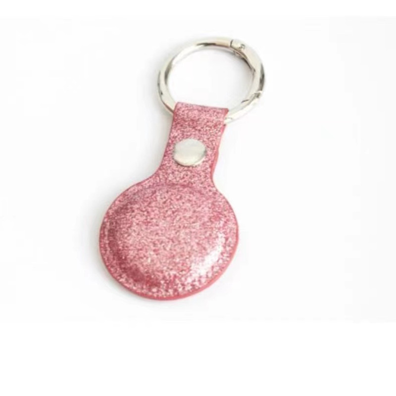 Case de protection de l'airtag Airtags Airtags Anti-Loss Protector Case, Private Custom DIY Pendant Pet Keychain All-inclusive Les enfants de positionnement en cuir Tracker